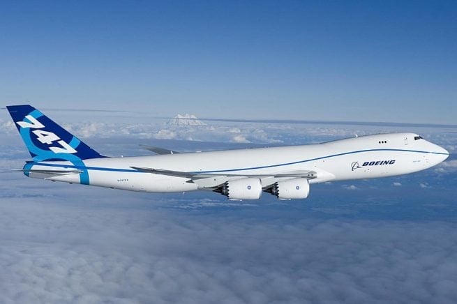boeing 747 8F freighter