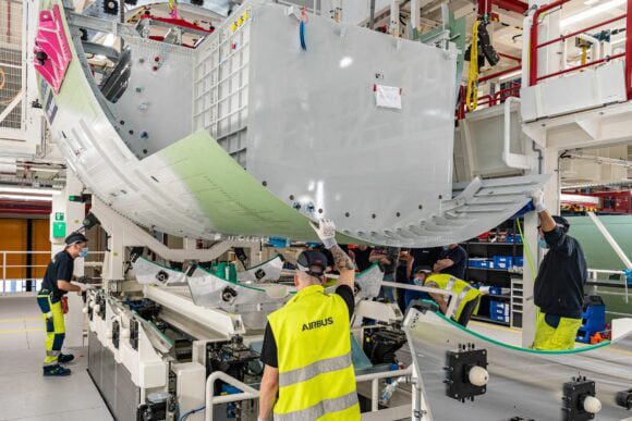 Airbus A321XLR rear center tank
