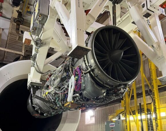 CFM RISE HPT Blade Tests F110 Engine scaled 1