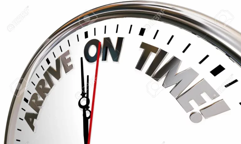 on time