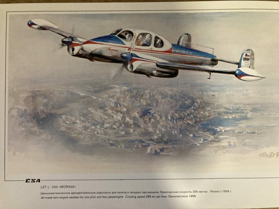 LET L-200 Moravia, 1958