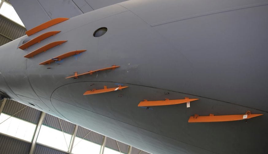 Finlets on a C 17 ► finlets